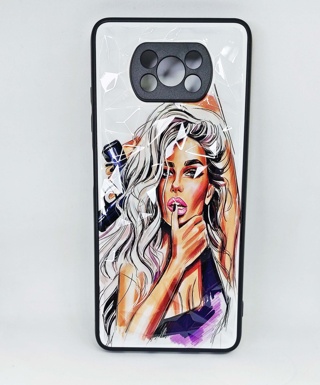 Накладка Prisma Ladies для Xiaomi Poco X3/X3 Pro  Спецагент-0