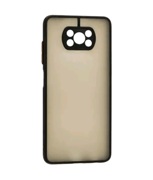 Накладка Totu Gingle Camera для Xiaomi Poco X3/X3 Pro  чорна-0