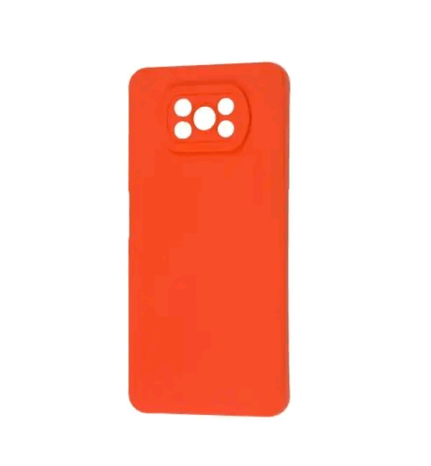 Накладка Matte Lux для Xiaomi Poco X3/X3 Pro Red-0