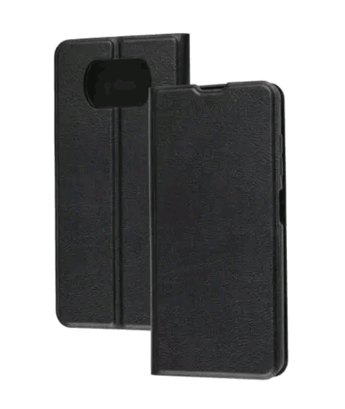 Книжка WAVE Stage для Xiaomi Poco X3/X3 Pro (black)-1