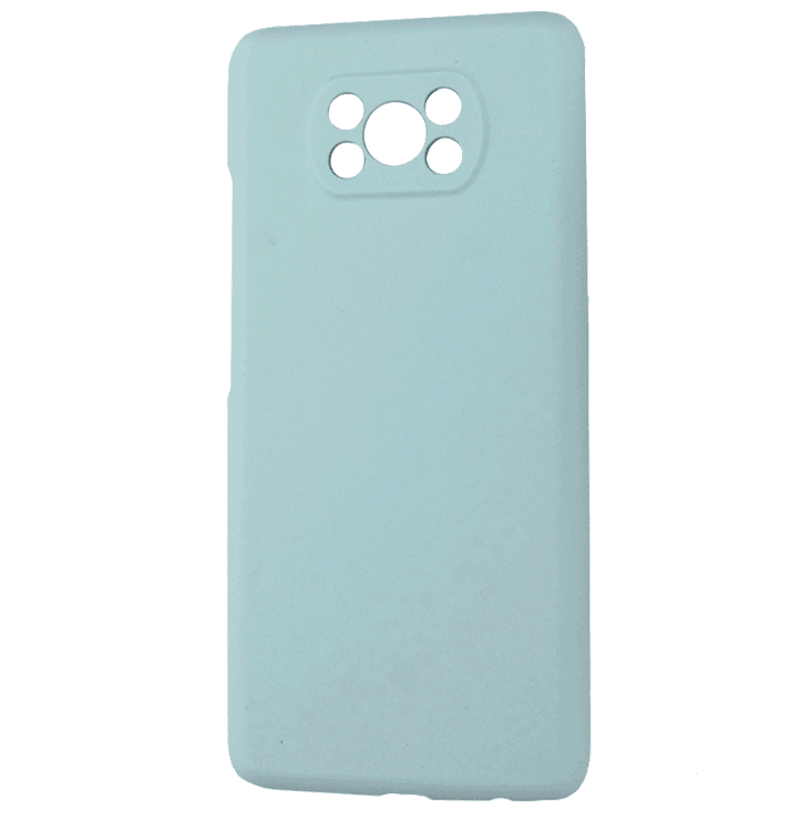 Накладка Fibra для Xiaomi Poco X3/X3 Pro (Lilac cream)-0