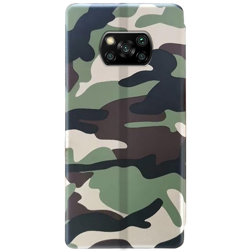 Книжка Premium для Xiaomi Poco X3 / X3 Pro (Camouflage)-1