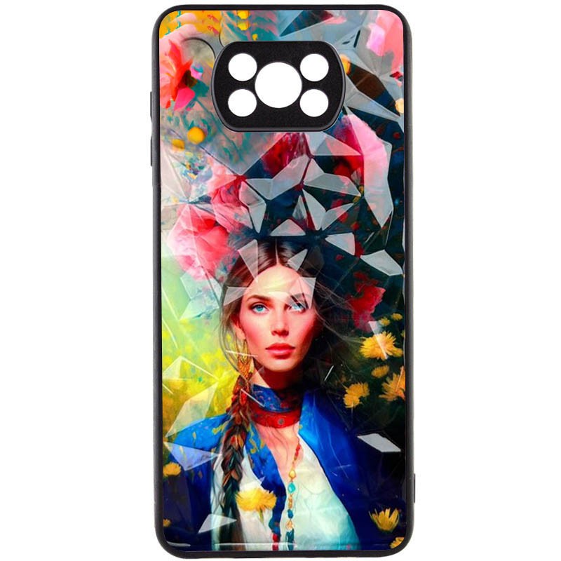 Накладка Ladies для Xiaomi Poco X3/X3 Pro Квітуча Україна-0