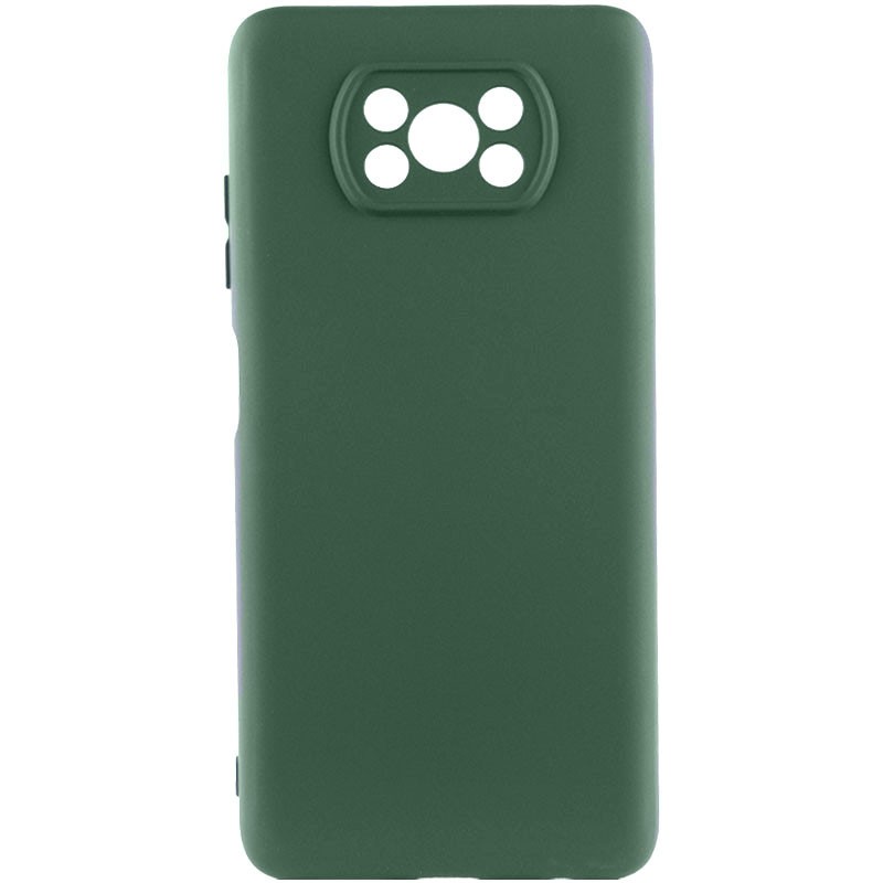 Silicone Cover Lakshmi Full Camera для  Xiaomi Poco X3 NFC/Poco X3 Pro (Cyprus Green)-0