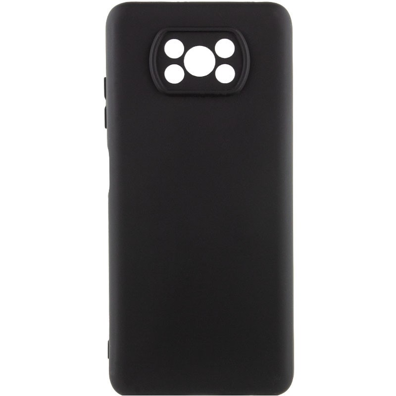 Silicone Cover Lakshmi Full Camera для  Xiaomi Poco X3 NFC/Poco X3 Pro (Black)-0