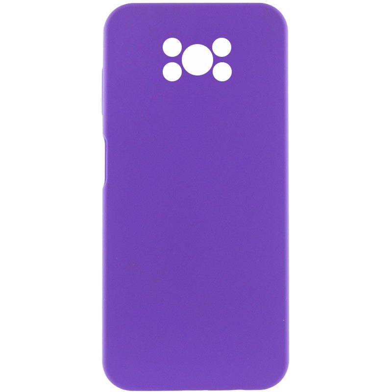 Silicone Cover Lakshmi Full Camera для  Xiaomi Poco X3 NFC/Poco X3 Pro (Amethyst)-0