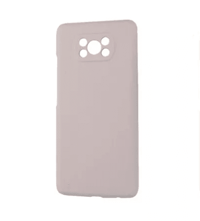 Накладка Fibra для Xiaomi Poco X3/X3 Pro  (Pink Sand)-0