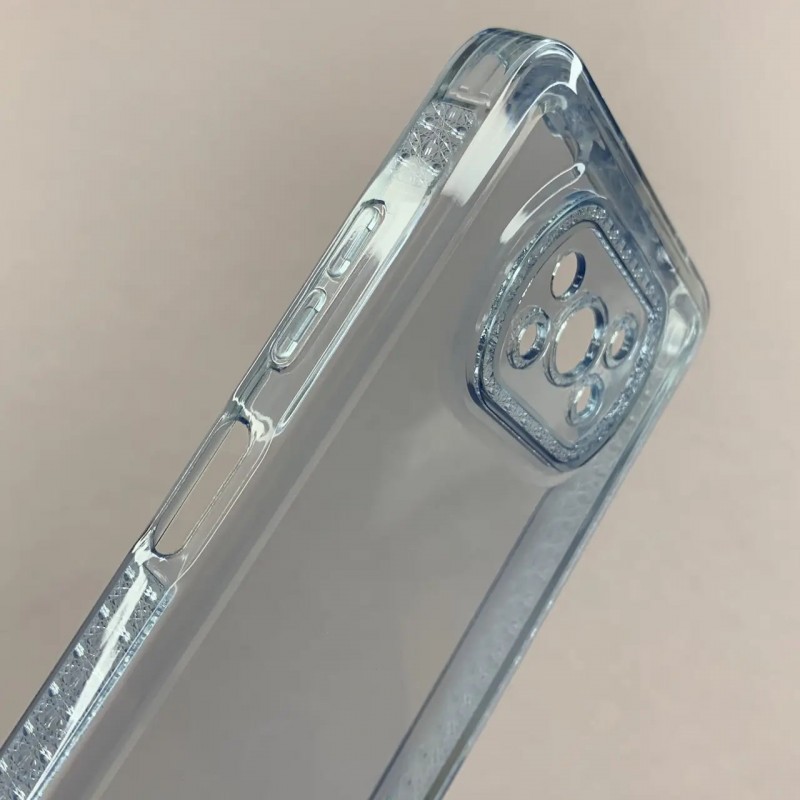 Накладка Starfall Clear для Xiaomi Poco X3 NFC / Poco X3 Pro  (Блакитна)-1