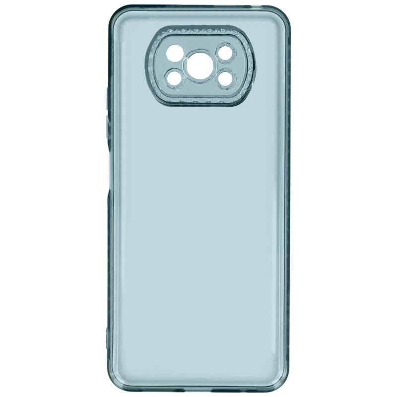 Накладка Starfall Clear для Xiaomi Poco X3 NFC / Poco X3 Pro  (Блакитна)-0