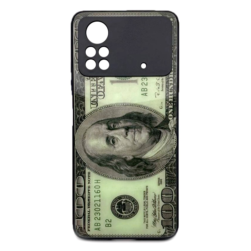 Накладка Marble Clouds для Xiaomi X4 Pro 5G (Money,скло)-0