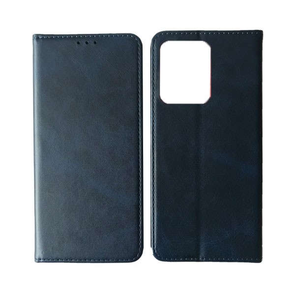 Книжка Black TPU Magnet для Xiaomi Poco X5 5G/Note 12 5G синя-0