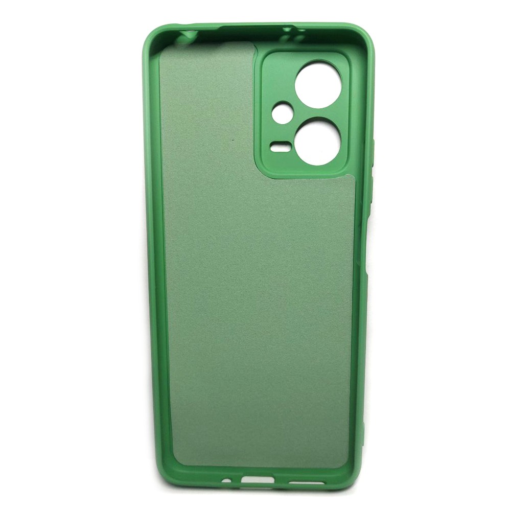 Silicone Cover Full Camera without Logo (A) для Xiaomi POCO X5 (Green)-1