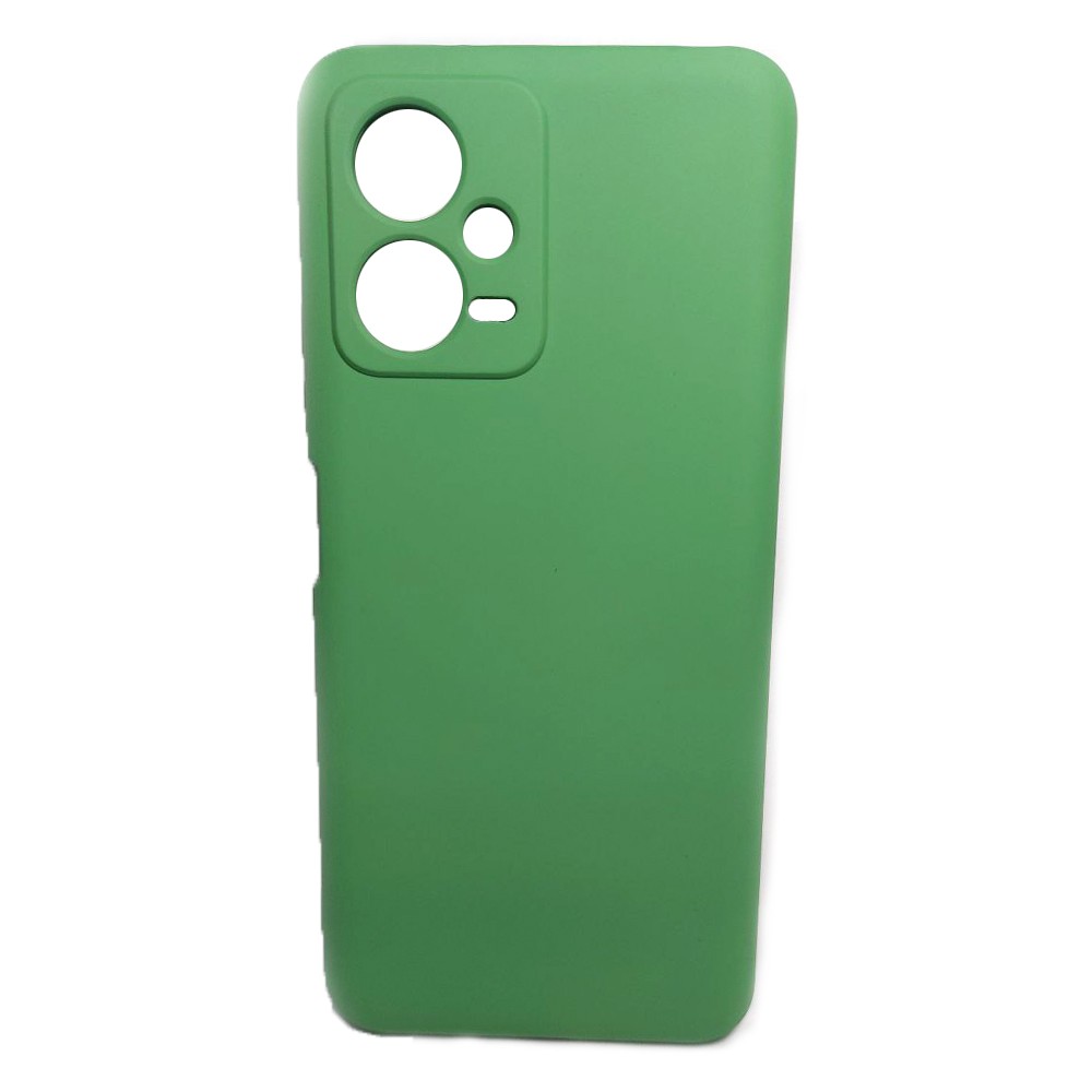 Silicone Cover Full Camera without Logo (A) для Xiaomi POCO X5 (Green)-0