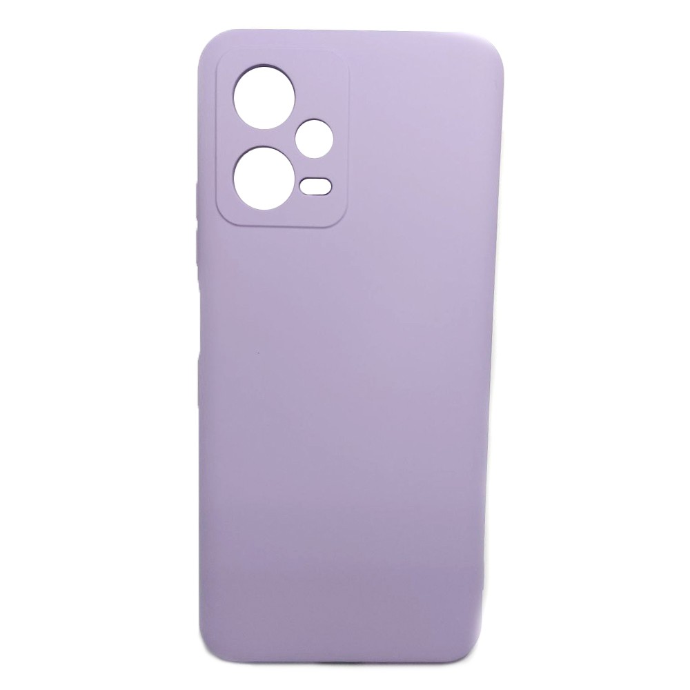 Silicone Cover Full Camera without Logo (A) для Xiaomi POCO X5  (Light purple)-0