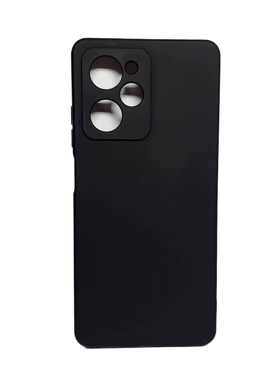 Silicone Cover Full Camera without Logo (A) для Xiaomi Poco X5 Pro (Black)-0