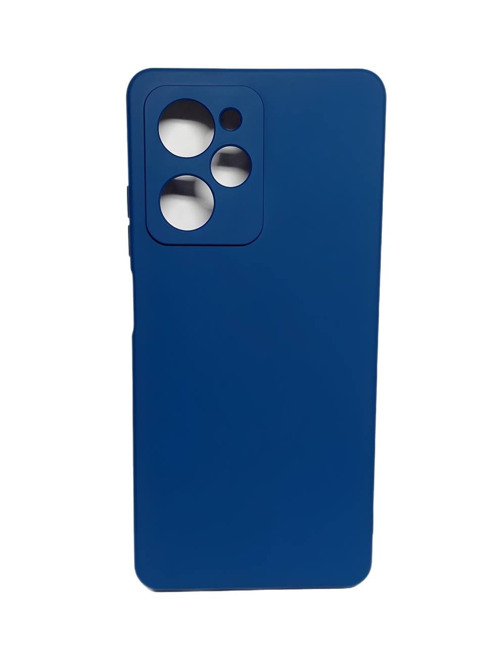 Silicone Cover Full Camera without Logo (A) для Xiaomi Poco X5 Pro (Dark blue)-0