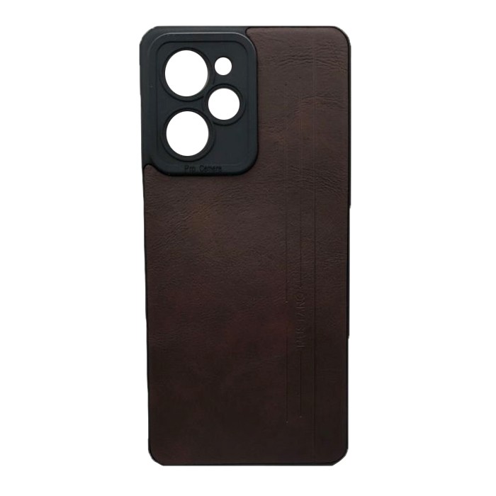 Накладка Mustang для Xiaomi Poco X5 Pro 5G Dark brown-0