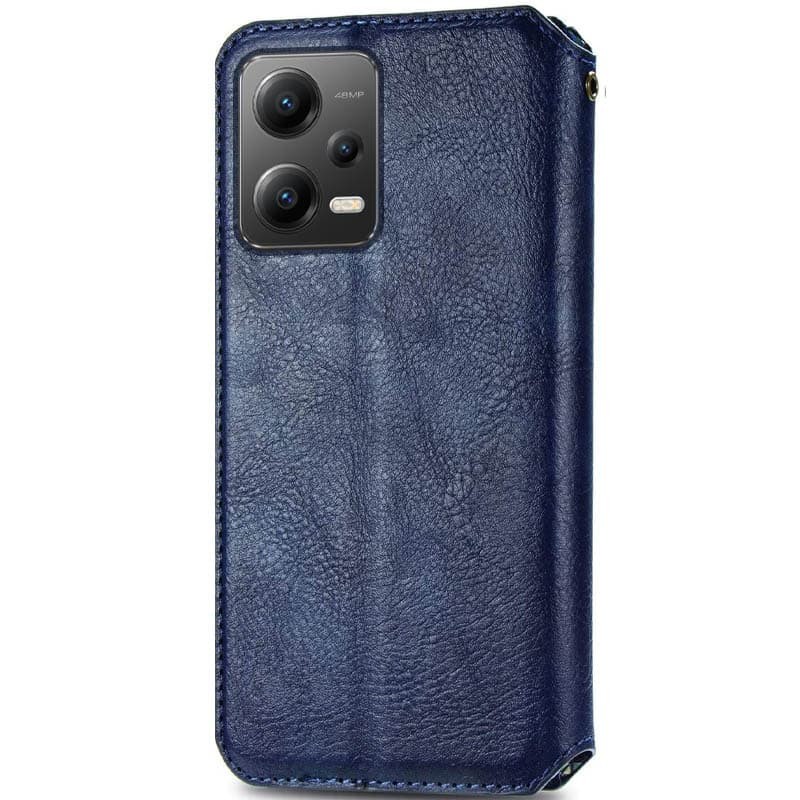 Книжка GETMAN Cubic для Xiaomi Poco X5 Pro 5G / Redmi Note 12 Pro 5G синя-1