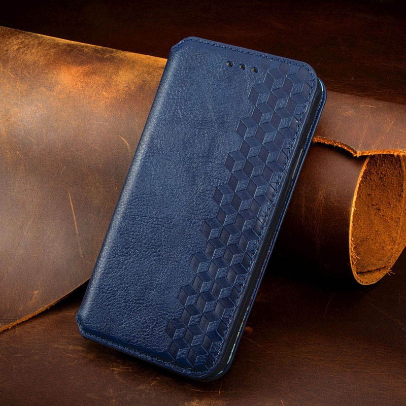 Книжка GETMAN Cubic для Xiaomi Poco X5 Pro 5G / Redmi Note 12 Pro 5G синя-3