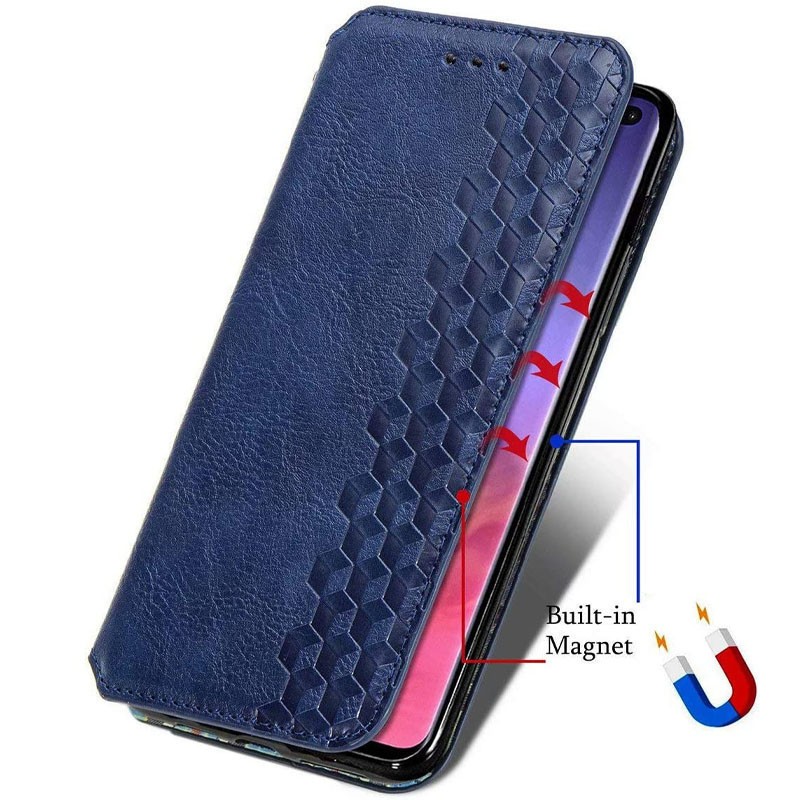Книжка GETMAN Cubic для Xiaomi Poco X5 Pro 5G / Redmi Note 12 Pro 5G синя-4