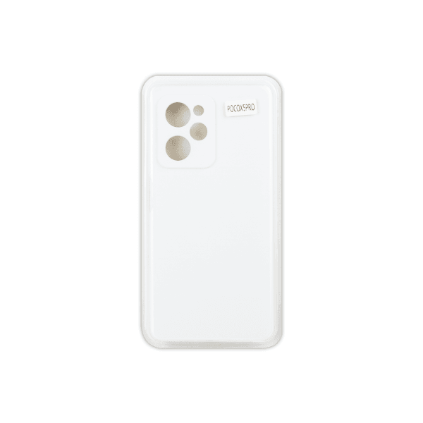 Silicone Case Full Protective No Logo для Xiaomi Poco X5 Pro (White)-0