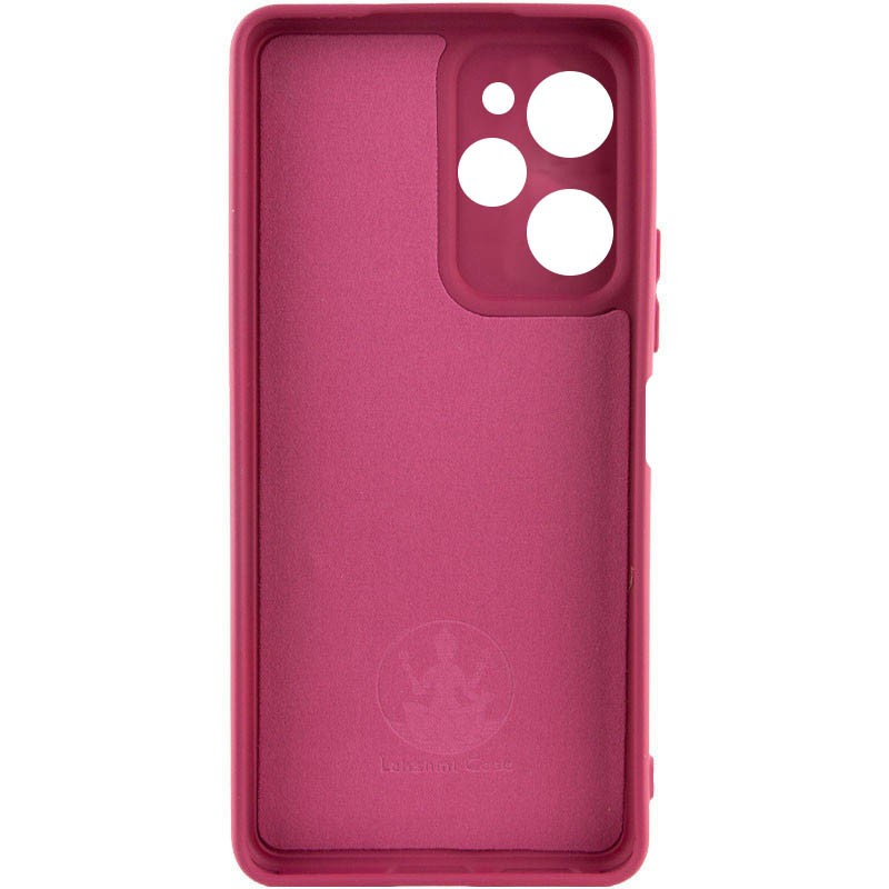 Silicone Case Full Protective No Logo для Xiaomi Poco X5 Pro (Marsala)-1