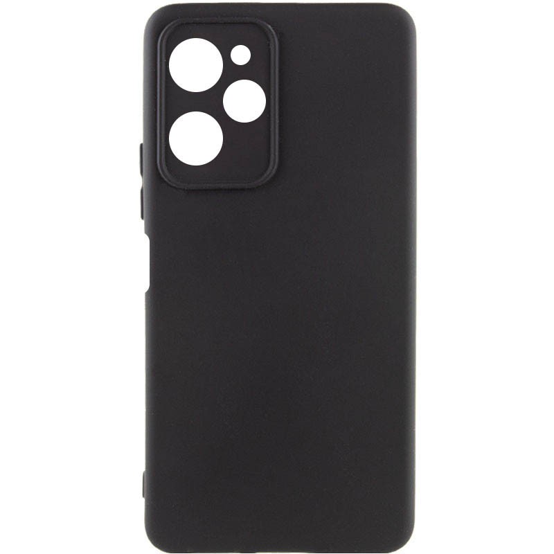 Silicone Case Full Protective No Logo для Xiaomi Poco X5 Pro (Black)-0