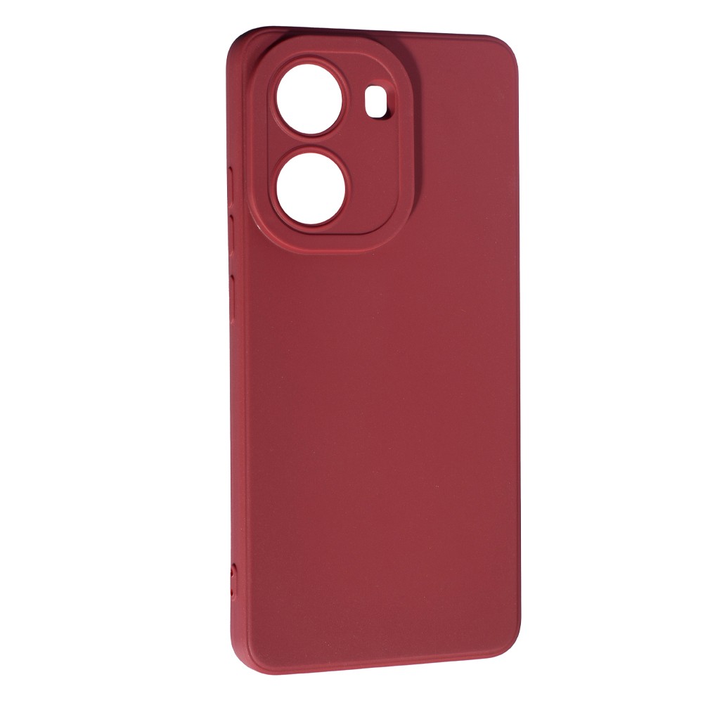 Чохол SMTT для Xiaomi Poco X7 Pro бордовий-0