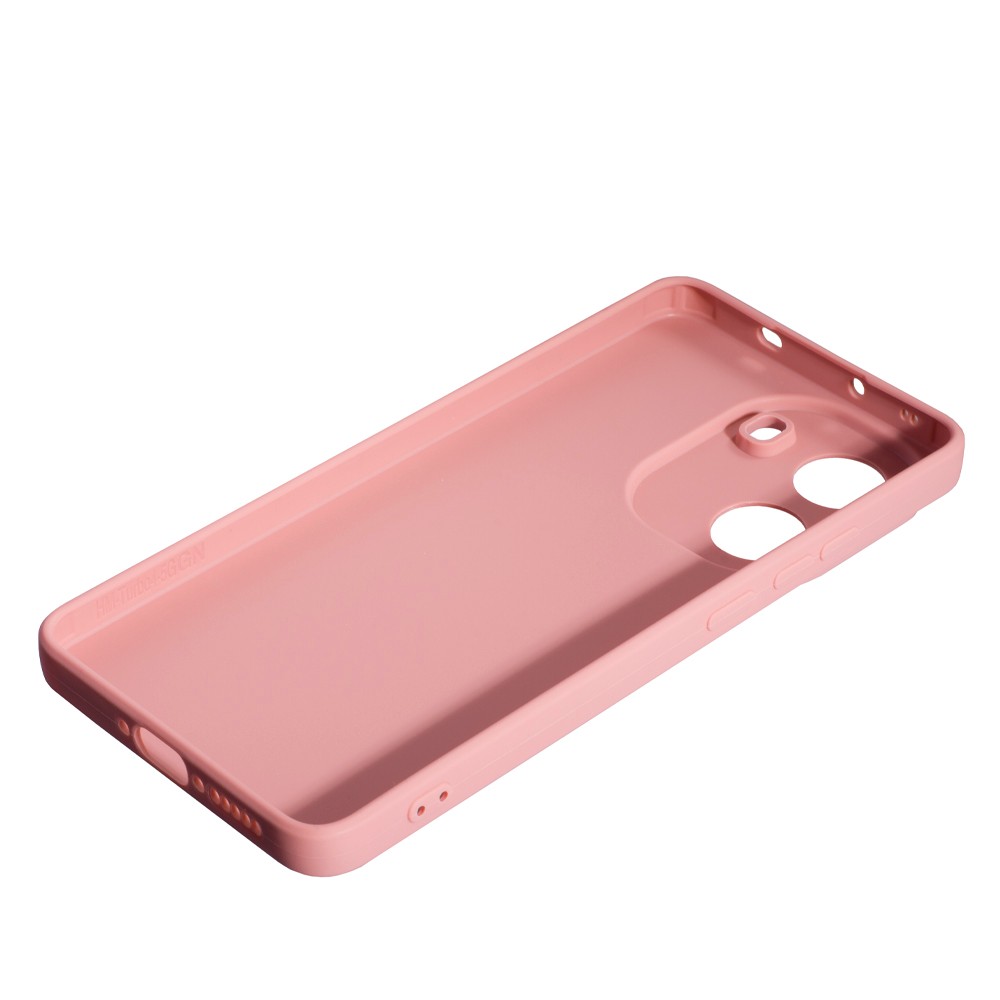 Накладка Silicone case SMTT для Xiaomi Poco X7 Pro  (Pink)-1