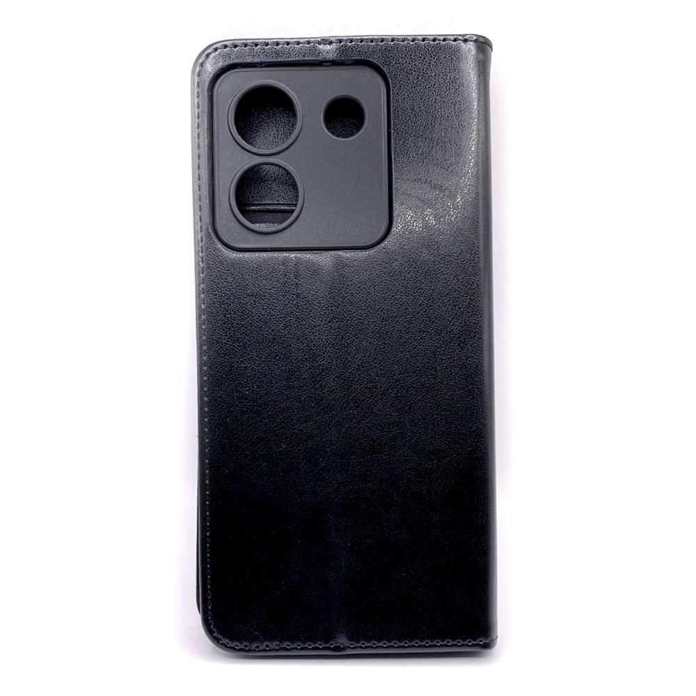Книжка Chess Skin для Xiaomi Poco M7 Pro 5G (Чорна)-1