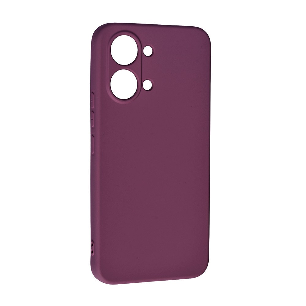 Накладка Silicone case SMTT для Xiaomi Poco X8 Pro Max темно-фіолетова-0