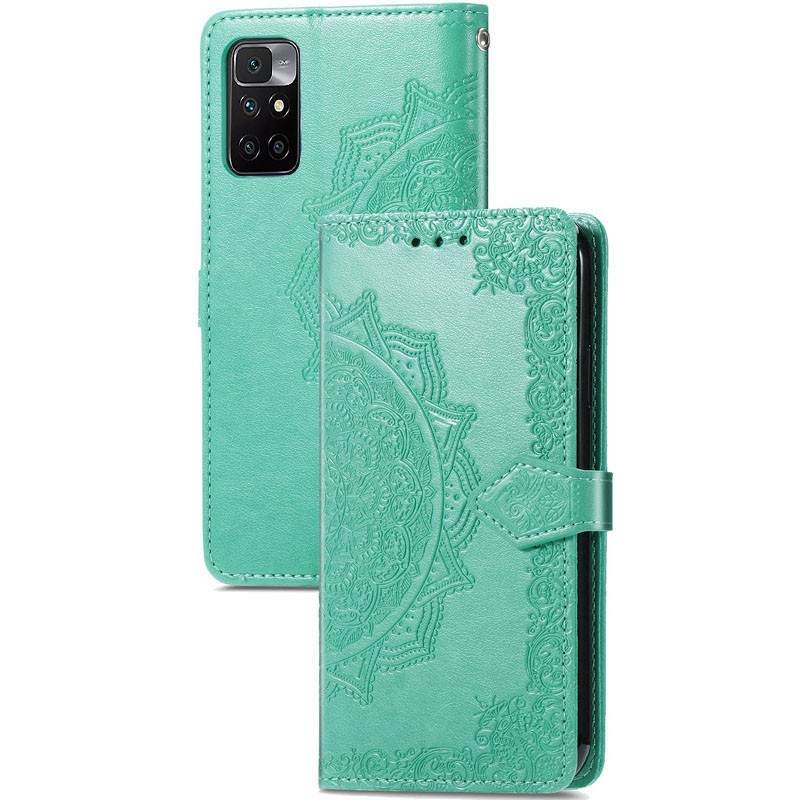 Книжка Art Case для Xiaomi Redmi 10/Redmi 10 2022 бірюзова-0