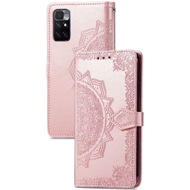 Книжка Art Case для Xiaomi Redmi 10 рожева-0