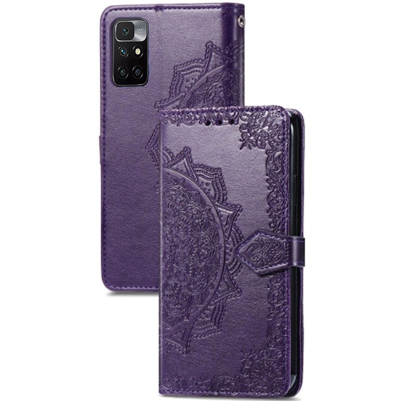 Книжка Art Case для Xiaomi Redmi 10 фіолетова-0