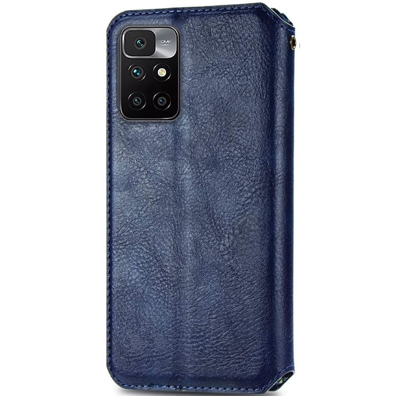 Книжка GETMAN Cubic для Xiaomi Redmi 10/Redmi 10 2022 Синя-1