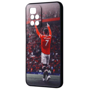 Накладка Totu Gingle Football Edition для Xiaomi Redmi 10 Рональдо-0
