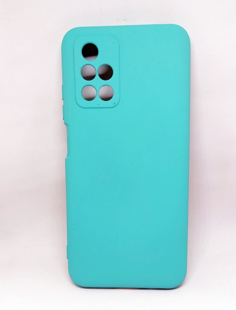 Накладка Soft touch для Xiaomi Redmi 10 м`ятна-0
