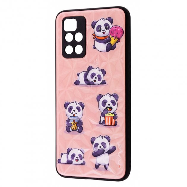 Накладка WAVE Majesty для Xiaomi Redmi 10 (baby panda/light pink)-0