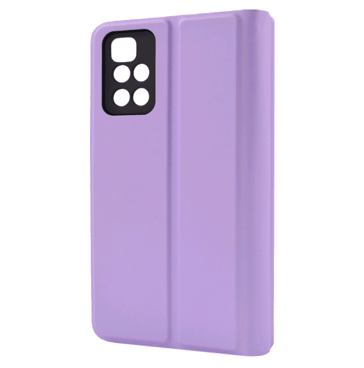 Книжка Shell Case для Xiaomi Redmi 10/Redmi 10 2022 (Light purple)-1