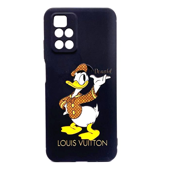 Накладка Wave nPrint для Xiaomi Redmi 10 (Дональд Дак)-0