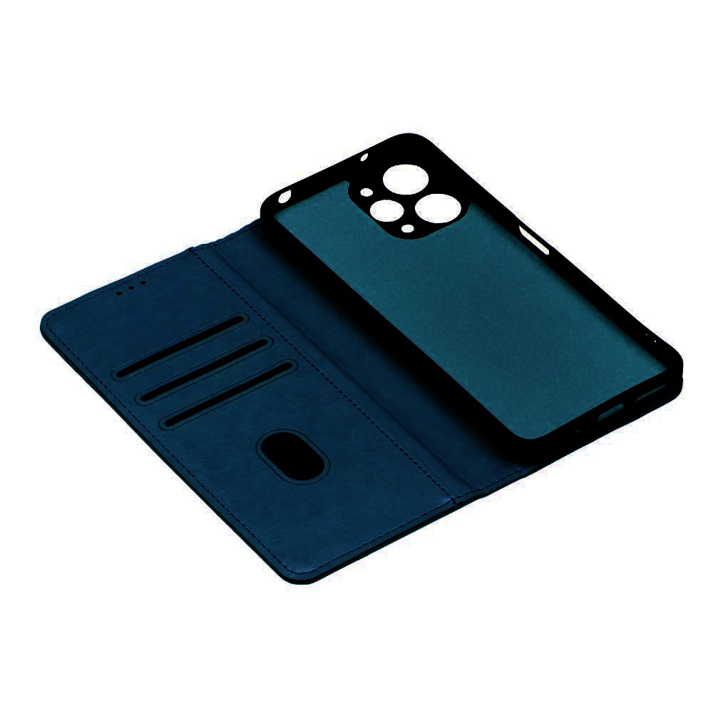 Книжка Chess Skin для Xiaomi Redmi 12 4G (Темно синя)-1