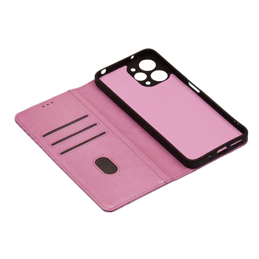 Книжка Chess Skin для Xiaomi Redmi 12 4G (Рожева)-1