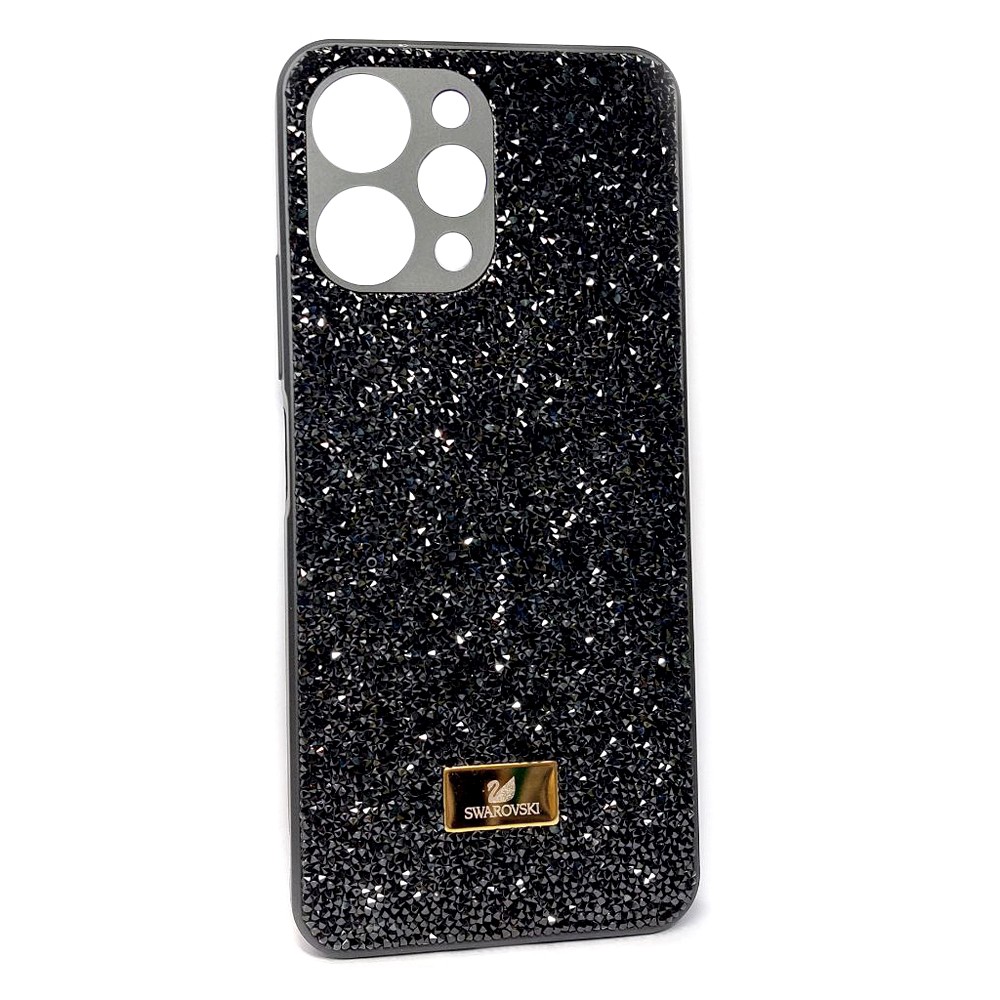 Накладка Grainy Diamonds для Xiaomi Redmi 12 чорна-0