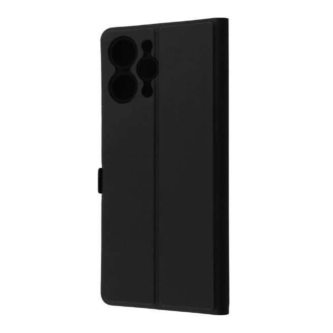 Книжка WAVE Flap для Xiaomi Redmi 12 4G (black)-1