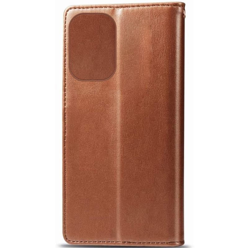 Книжка GETMAN Gallant для Xiaomi Redmi Note 12s коричнева-1