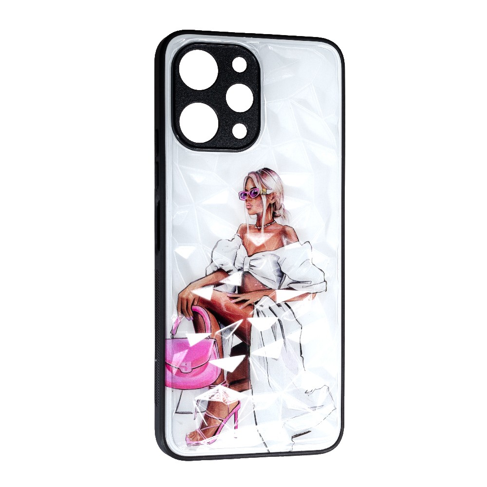 Накладка Ladies Camera для Xiaomi Redmi 12 Pink Bag-0