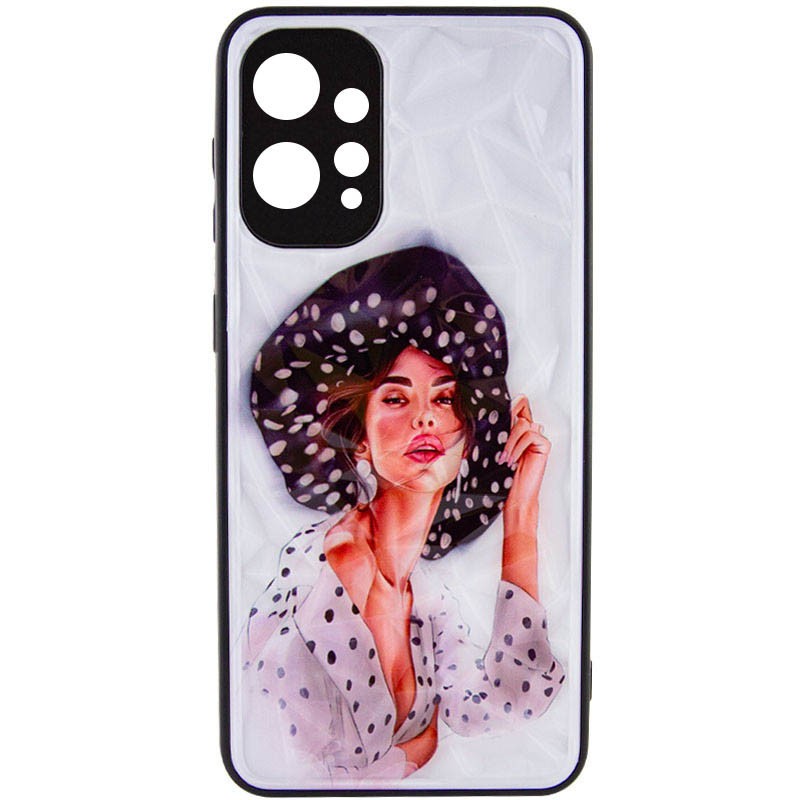 Накладка Ladies Camera для Xiaomi Redmi 12 Girl in a hat-0