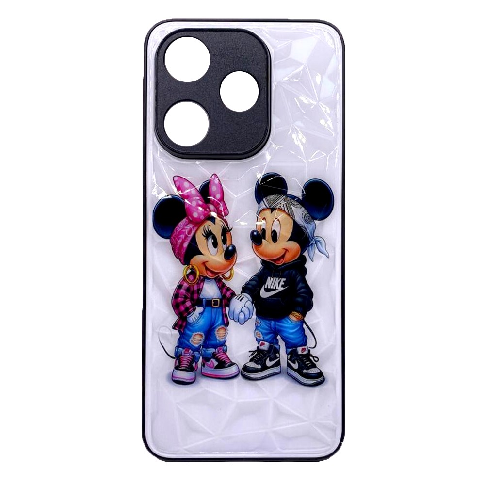Накладка Ladies Camera для Xiaomi Redmi 13 4G/Note 13R 5G Міккі і Мінні-0