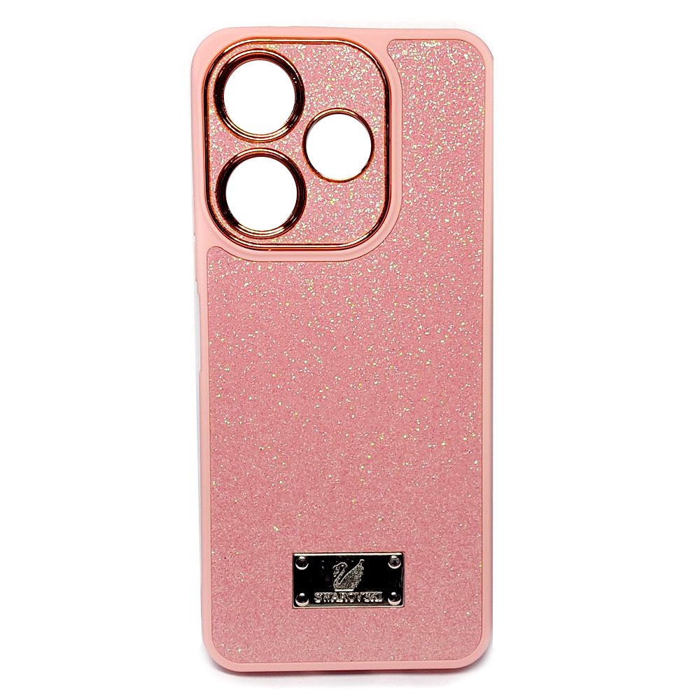 Накладка Sand Crystal SW для Xiaomi Redmi 13 4G/Note 13R 5G  (Pink)-0
