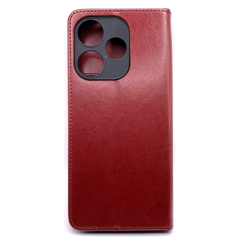Книжка Chess Skin для Xiaomi Redmi 13 4G / Poco M6 4G (Червона)-1